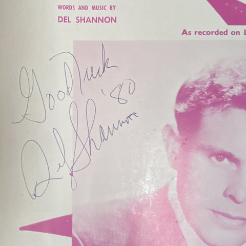 Autographed Hats Off To Larry Sheet Music