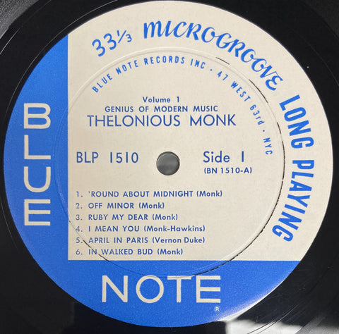 Genius Of Modern Music Volume 1