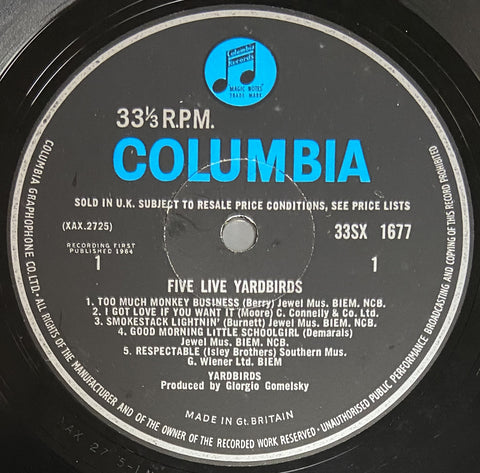 Five Live Yardbirds