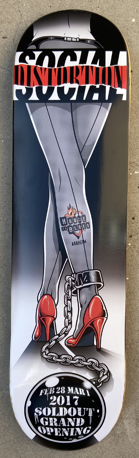 House Of Blues Skate Deck