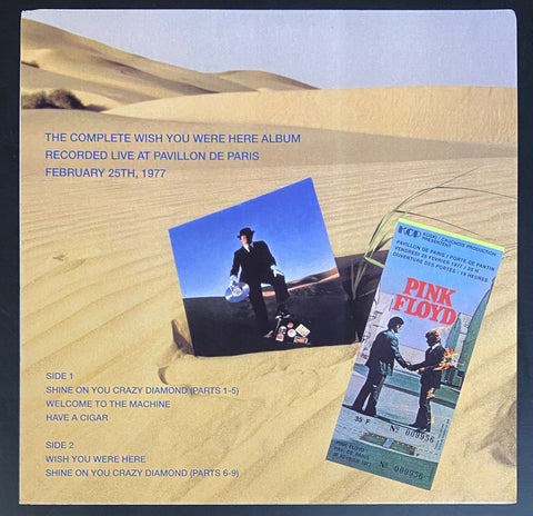 Wish You Were Here Live In Paris