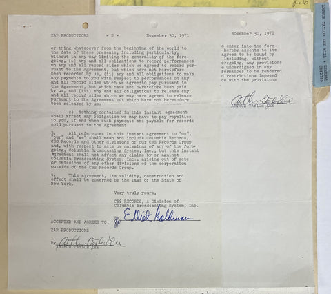 Signed Contract Termination