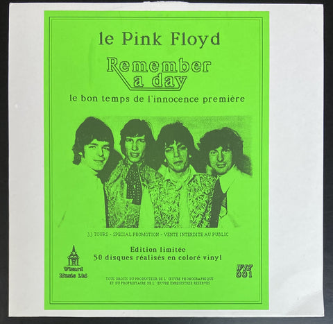 Remember A Day (Le Bon Temps De L'innocence Premiere)