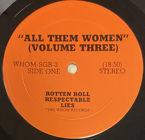 Some Other Girls / Spend It So Fast / All Them Women