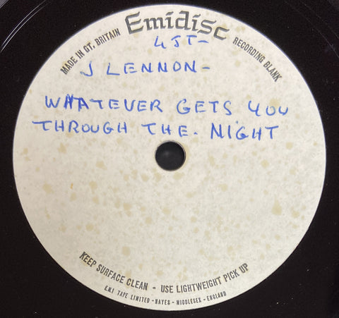 Whatever Gets You Through The Night / Beef Jerky