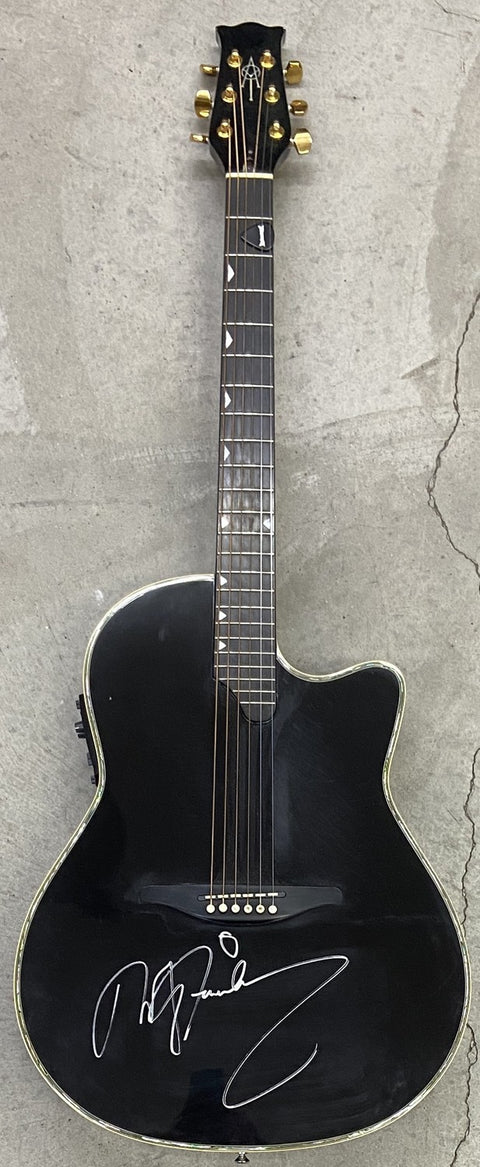 Marty Friedman Owned, Played, and Signed Alvarez Yairi Acoustic Guitar