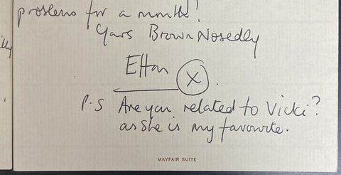 Two-Page Handwritten Letter And Envelope