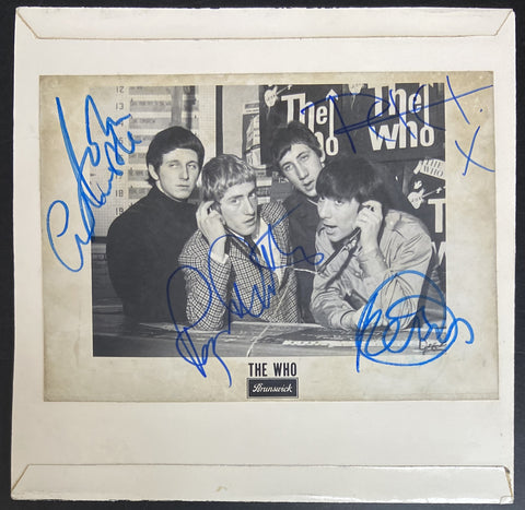 Autographed Mock-Up Picture Sleeve And Photo