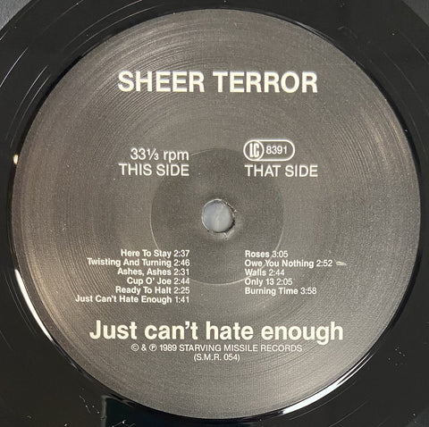 Just Can't Hate Enough