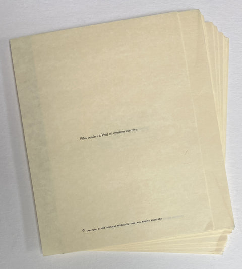 Lords: Notes Of Vision