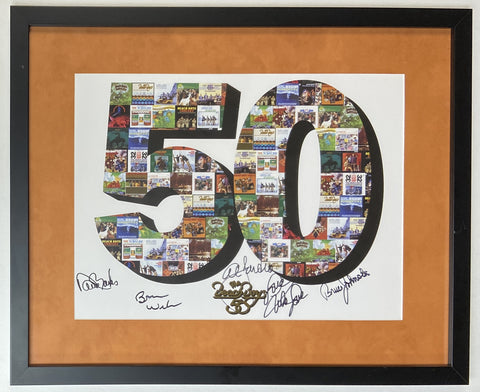 Autographed 50th Anniversary Poster