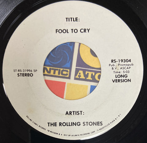Fool To Cry (Long Version / Short Version)