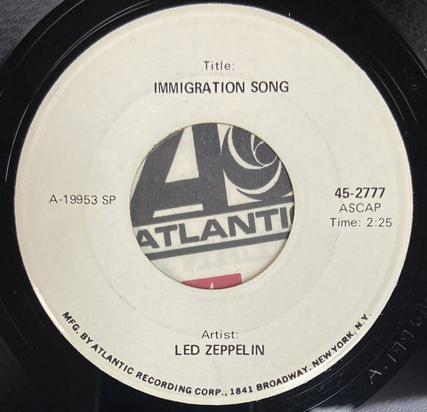 Immigrant Song