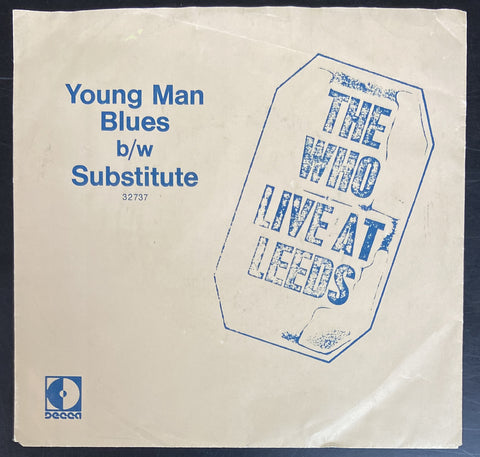 Young Man (Blues) / Substitute