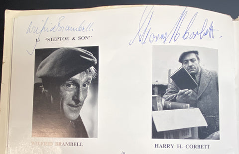Autographed Prince Of Wales Theatre Program