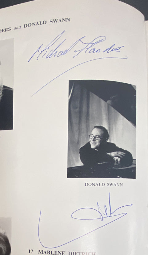 Autographed Prince Of Wales Theatre Program