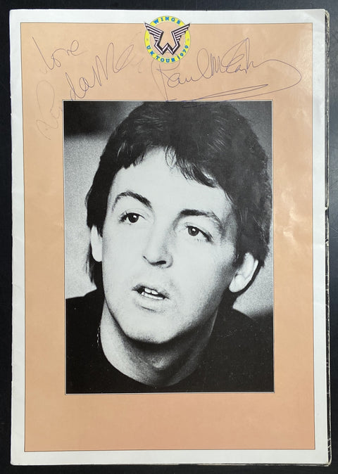 Autographed Program