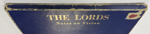Lords: Notes On Vision
