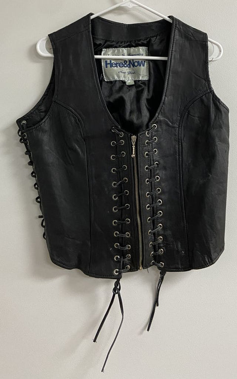 Marty Friedman Worn Leather Vest