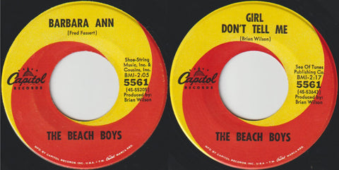 Barbara Ann / Girl Don't Tell Me