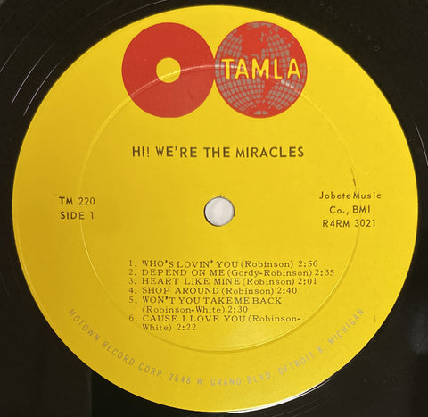 Hi... We're The Miracles