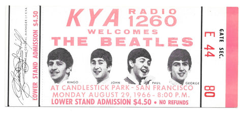 1966 San Francisco Candlestick Park Concert File