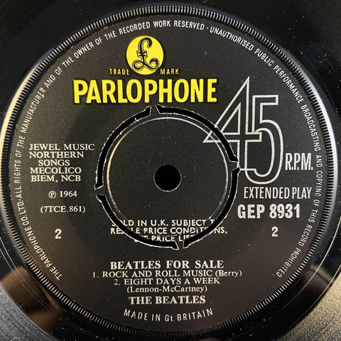 Beatles For Sale